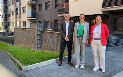 San Faustoko 16 etxebizitza alokairuan eskaintzea hitzartu dute