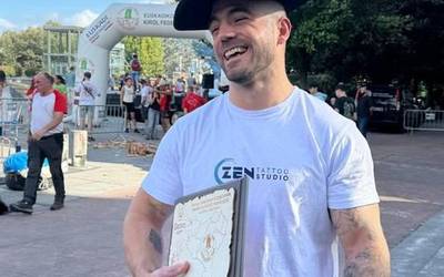 Dario Tranche: "Ingude altxaketa nire neurrira egindako herri kirola da"