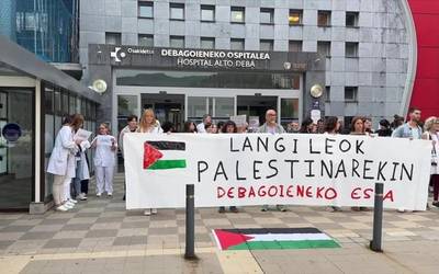 Palestinaren aldeko lanuzteek jarraipena izan dute bailaran