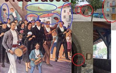 'Boda en la aldea', Arrankudiagan girotutako Jose Arrueren lana