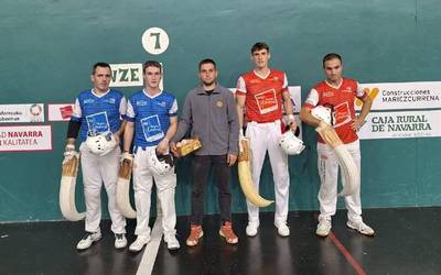 Otxandorena eta Otano dira binakako erremonte profesionaleko lehen finalistak