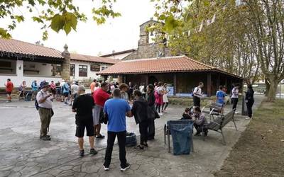 Leioak bere txokoak ezagutzera emango ditu Hiru Ermitak herri-ibilbidean