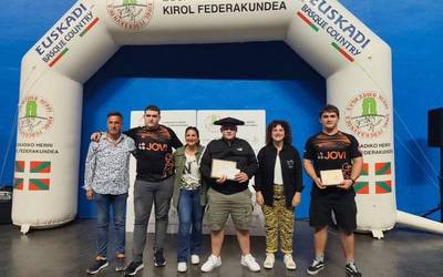 Euskadiko Kintopeko Txapelketa irabazi du Haritz Aranguren 'Norde' harri jasotzaileak