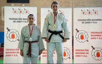 Errekako Gaxuxa Zelaieta judoka Nafarroako txapeldun