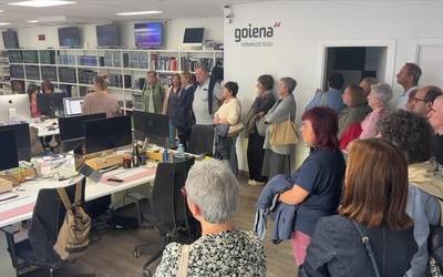 Goiena gertutik ezagutzeko aukera izan dute Goienagusikoek egunotan