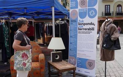 Harrera "bikaina" izan du UKUEren 'Zuk konpondu, zuk berrerabili' kanpainak