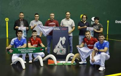 Palestinaren aldeko pilota jaialdi solidario berezia eginen dute Galarretan azaroaren 23an