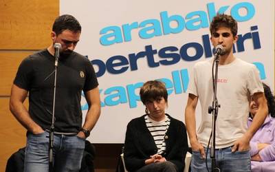 Aitor Ugartek irabazi du Arabako Bertsolari Txapelketako sailkapen faseko bigarren saioa
