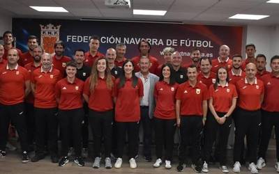 Sakandarrak Nafarroako selekzioen organigraman