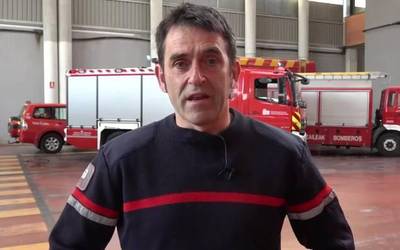 Tximiniako suterik ez gertatzeko aholkuak eman ditu Nafarroako Suhiltzaileen Zerbitzuak