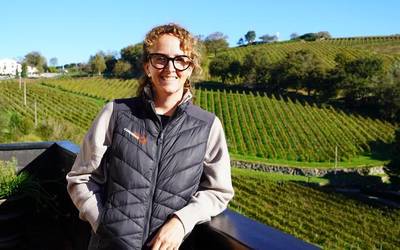 Itziar Eizagirre: "Udaberria eta uda onak ez badira, mahastian nabaritzen da"