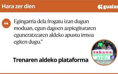 Zundaketen oldarraldi berria