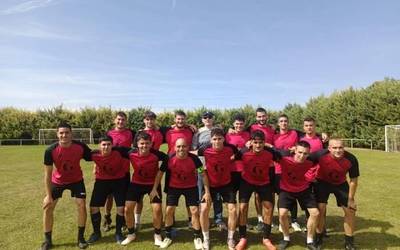 Zaldua futbol taldeak 40 urte