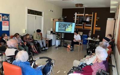 Mesedeetako egoitzan ere murgildu ziren Gaba Baltzean