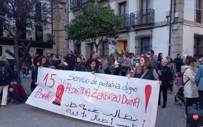 Pediatriaren egoera are gehiago okertu daitekeela gaztigatu dute