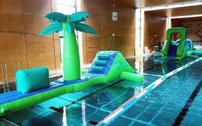 Uretako puzgarriak zapatu honetan, Landako II kiroldegian