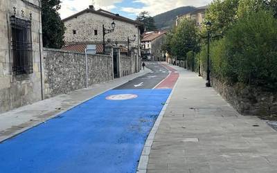 Elorrioko Buzkantz kaleko urbanizazio lanak, amaituta