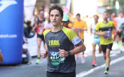 Eneko Aizagirre leitzarra eta Maddalen Jimenez beratarra eskualdeko bizkorrenak aurtengo Behobia-Donostian