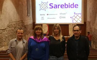 Sarebide proiektua aurkeztu dute Iruñean