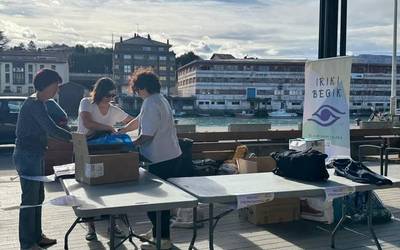 Iriki Begik elkartea "oso gustura", aurtengo arropa bilketarekin