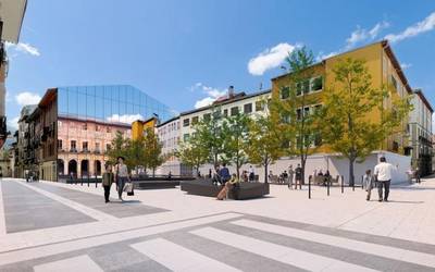 Durangoko udal plaza berrirako proiektua aurkeztu dute