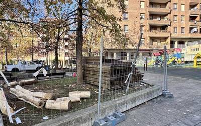 0 eta 3 urtekoendako gunea ari dira egiten San Lorentzon