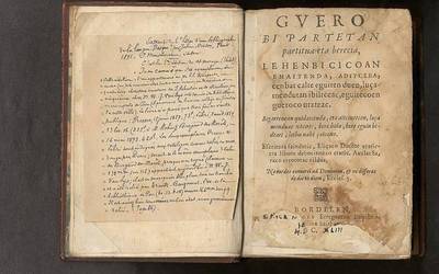 Euskararen historiaz jardungo dute datorren astean