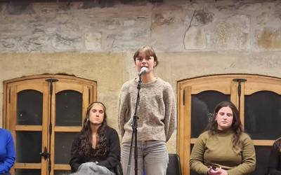 Xenpelar bertso sariketako finalean izanen da Haira Aizpurua bertsolari saratarra