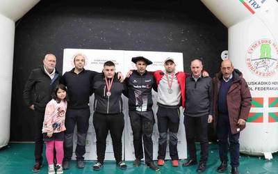 Haritz Aranguren 'Norde' hirugarren, Bizkaiko Harri Txikien Txapelketan