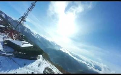 Mendigaina zurituta airetik