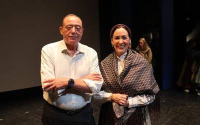 Juanjo del Valle eta Ruth Osinaga: "Kantatzeko elkartu ginen, eta lagunarte ona da elkartea orain"