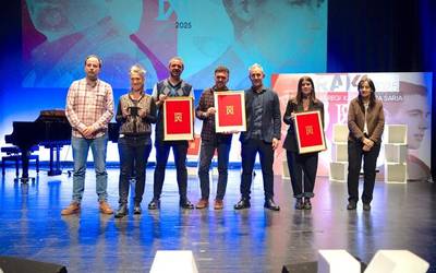 'Datuetatik tiraka' saioa Rikardo Arregi Kazetaritza Sarietako finalista izan da