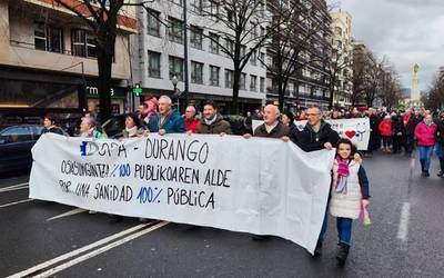 DOPAk Osakidetzako "murrizketak" salatuko ditu abenduaren 11n