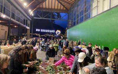 Zapore gozoarekin egingo diote Gabon sasoiari ongi etorria Artziniegan