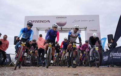 'Orbea Gravel Aiaraldea' bizikleta martxak txakolinaren ibilbidea jarraituko du bere lehenengo edizioan