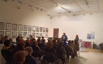 Ubillosen eta Artadin filmatutako 'Atera' film laburra aurkeztu du Olatz Beobidek Oxforden