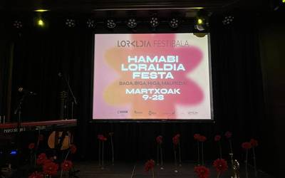 Loraldiak 2026ko Festibalaren aurkezpena egin dio bere komunitateari