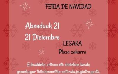 Eguberrietako azoka izanen da igandean Lesakan