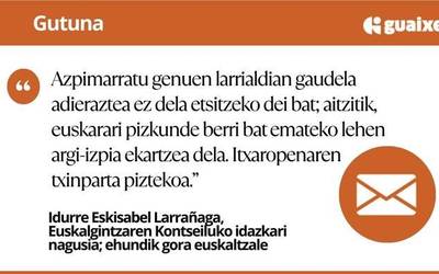 Euskaltzaleon garaia da!