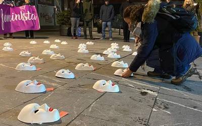 Gaitzespen kontzentrazioak Txorierrin indarkeria matxistaren aurka