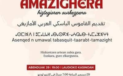 Arabiera-amazigera-euskara hiztegia argitara