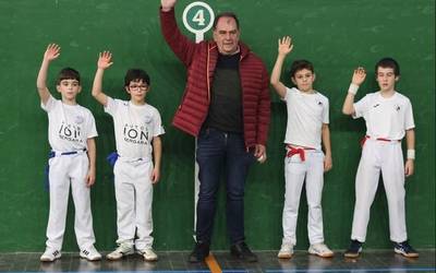 Bailarako pilotariak protagonista, Gabon Kopako finaletan