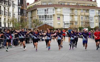 Saltaka saioa, urtea agurtzeko