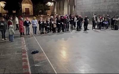 Platerak apurtuz hasi dute urtea Elgoibarren