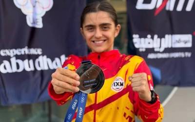 Munduko Txapelketako zilarrezko dominarekin amaitu du Izaro Blancok 2025a