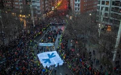 Sare Herritarrak larunbatean Bilbon egingo duen manifestaziora joateko autobusa antolatu du