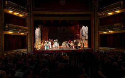 Donostiako eta Iruñeko publikoa liluratu du 'Hamelingo txirularia'-k