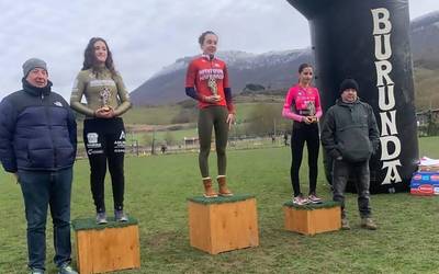 Sara Garcia Sanzberro sunbildarrak irabazi du Nafarroako ziklo-kros txapelketa