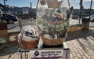 Gabonetako otarrea zozkatu du Indamendik