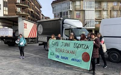 60. greba eguna bete dute gaur San Juan egoitzan